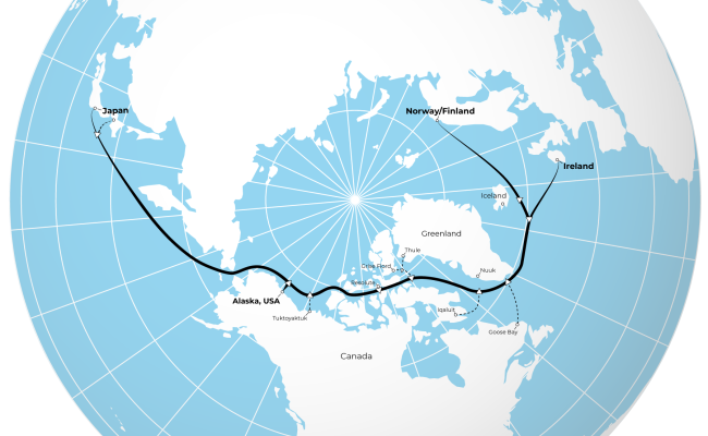 Far North Fiber Cable Route