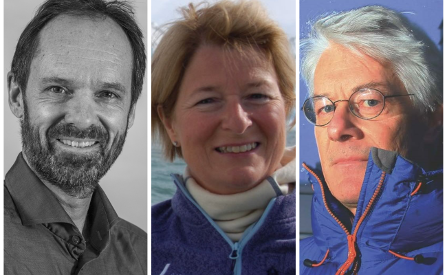 Winther, Husebekk og Hoel.