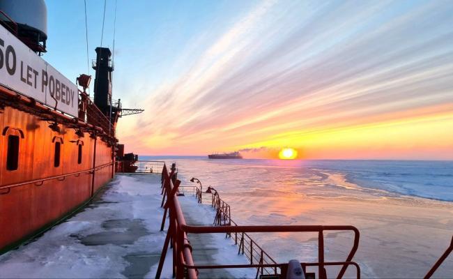 Nuclear-powered icebreaker