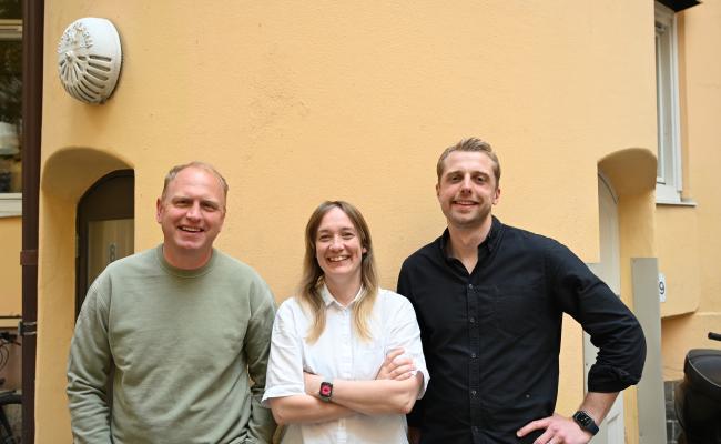 Henrik Henriksson, Ida Westberg and Bror Styren Henrik Henriksson, Ida Westberg and Bror Styren