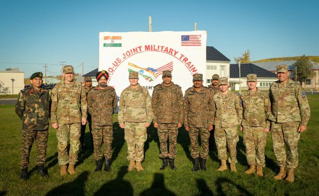 Indian og US army