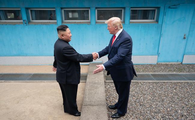 President Trump Meets with Chairman Kim Jong Un.