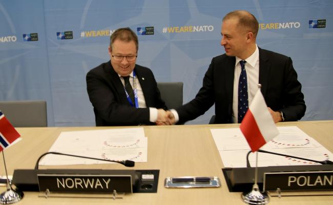 Bjørn Arild Gram og Tomasz Szatkowski