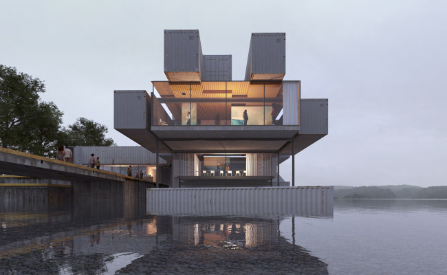 GAIA Vesterålens helsirkulære signalbygg