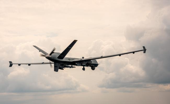 Illustrasjonsbilde av den langtrekkende amerikanske multirolledronen MQ-9 Reaper. (Foto: Lealan Buehrer/USAs luftforsvar)