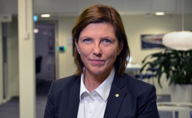 Helena Eriksson, regiondirektør for region Nord, Trafikverket. Helena Eriksson, regiondirektør for region Nord, Trafikverket.