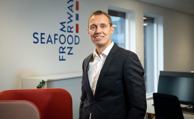 Administrerende direktør Christian Chramer i Norges sjømatråd.