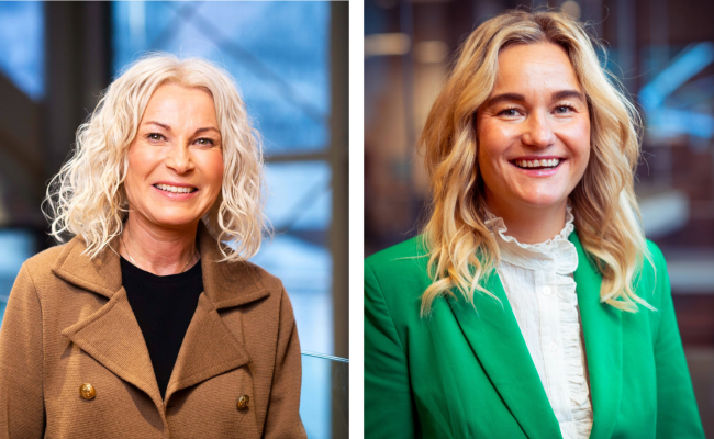 Hanne Karoline Kræmer og Jeanette Gundersen