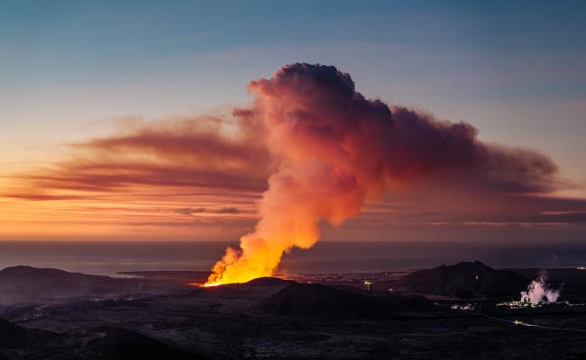 Grindavik eruption