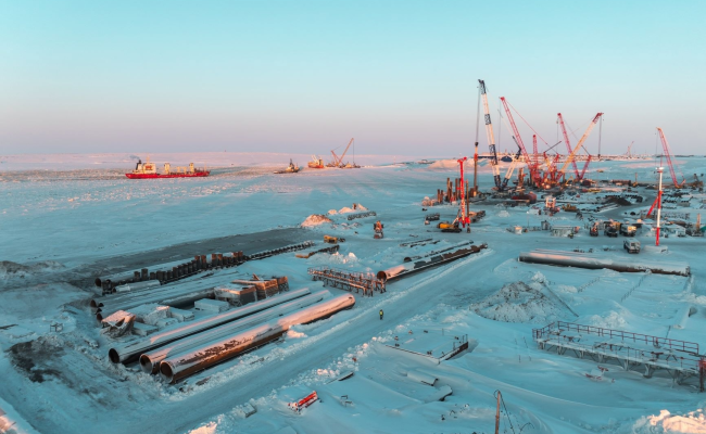 Vostok Dock construction
