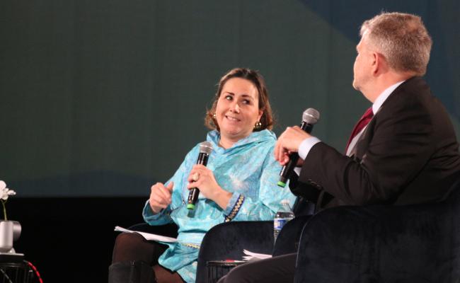 Aaja Chemnitz og Kenneth Høegh