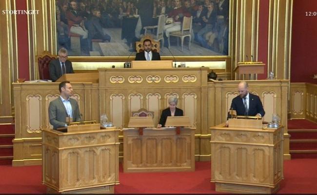 Fra debatten på Stortinget om kvotemeldingen