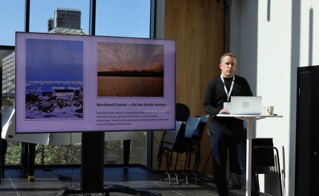Per Theodor Tørrissen ved Nordnorsk Kompetansesenter Mat