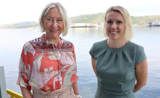 Grete Hovelsrud og Benedikte Kosmo Underland
