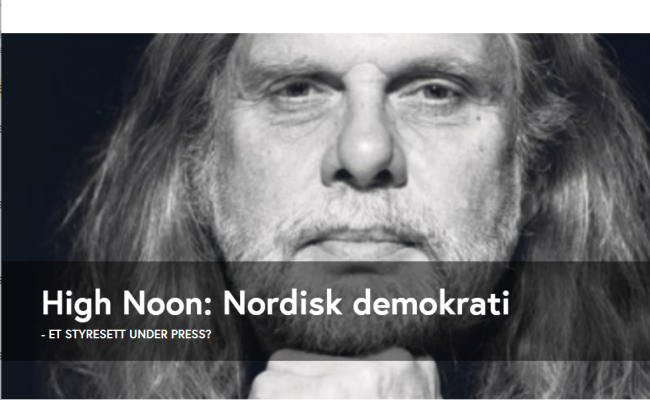 Debattrekken High Noon ledes som før av journalist i High North News, Arne O. Holm, og tar for seg ulike tema knyttet til livet i nord. high noon demokrati