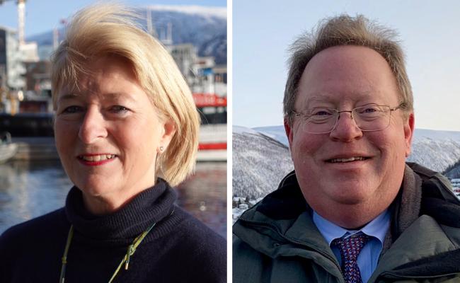 Anne Husebekk og Evan T. Bloom