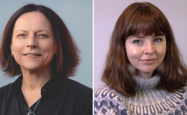 Anne Katrine Normann og Helene Svendsen