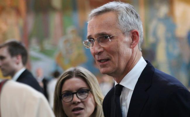 Avtroppende generalsekretær i Nato, Jens Stoltenberg, møtte pressen i Oslo rådhus en knapp måned før har er ferdig i Nato. Jens Stoltenberg, Oslo rådhus 5. september 2024