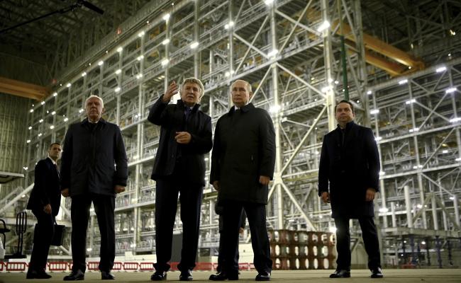 Vladimir Putin at Belokamenka putin at belokamenka