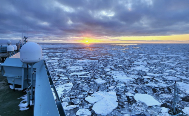 Nuclear icebreaker Sibir