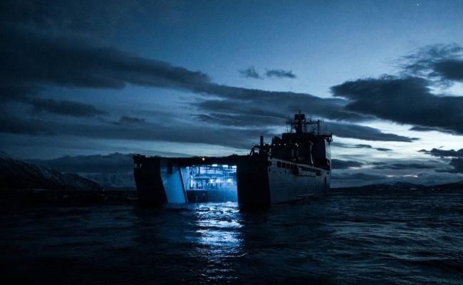 Amfibiekrigsskipet Lyme Bay