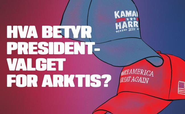 Donald Trump vs Kamala Harris valgplakat