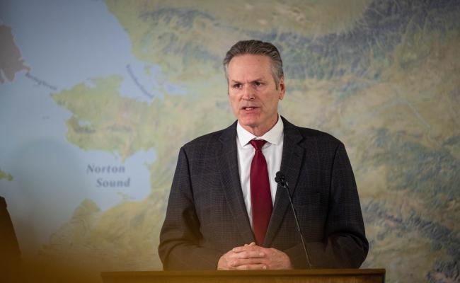 Alaska's governor Mike Dunleavy (R) Alaska's governor Mike Dunleavy (R)