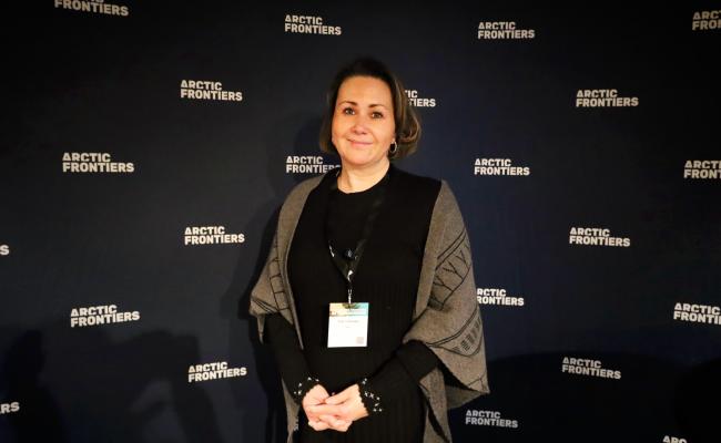 Aaja Chemnitz (IA), representant for Grønland og leder for Grønlandsutvalget i Folketinget, samt leder for Den arktiske parlamentarikerkomiteen, er til stede på konferansen Arctic Frontiers i Tromsø. (Foto: Astri Edvardsen) Aaja Chemnitz.