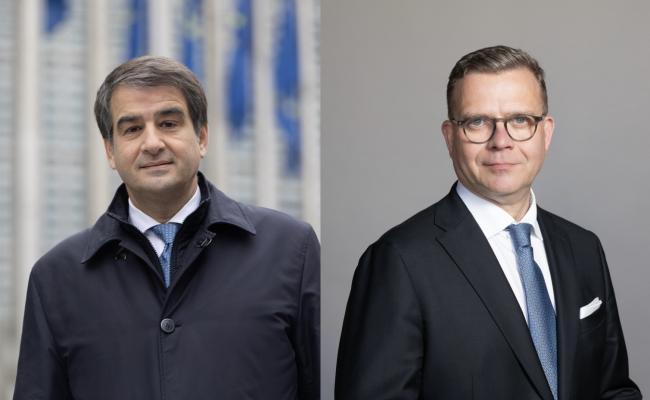 Raffaele Fitto, EU-kommisjonens visepresident for samhold og reformer, er nå i Finland på invitasjon fra den finske statsministeren Petteri Orpo. Italienske Fitto (Fdl) tiltrådte embetet i november, og har ansvar for å sikre at unionen fortsetter å støtte reformer og investeringer som direkte bidrar til å styrke europeisk vekst. (Foto: Aurore Martignoni/EU; Lauri Heikkinen/Finlands regjering) Raffaele Fitto, EU-kommisjonens visepresident for samhold og reformer, er nå i Finland på invitasjon fra den finske statsministeren Petteri Orpo. Italienske Fitto (Fdl) tiltrådte embetet i november, og har ansvar for å sikre at unionen fortsetter å støtte reformer og investeringer som direkte bidrar til å styrke europeisk vekst. (Foto: Aurore Martignoni/EU; Lauri Heikkinen/Finlands regjering)