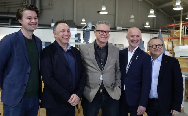 Fra forsvarsministerens besøk til Bodø