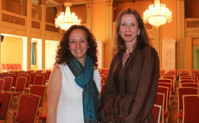 Kristin Kallset og Astri Aas Hansen