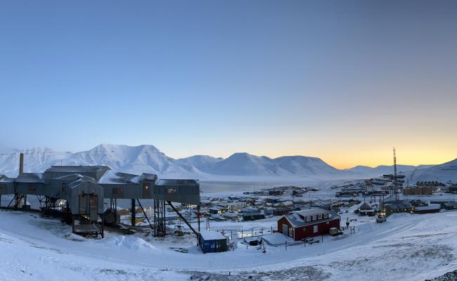 Taubanesentralen ved Longyearbyen