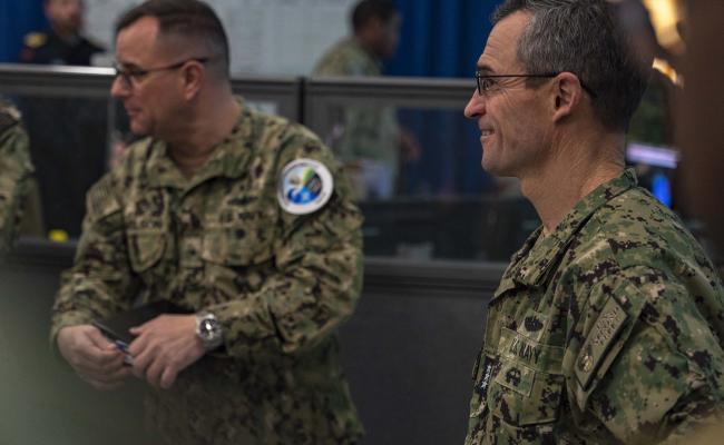 Viseadmiral Doug Perry i Bodø