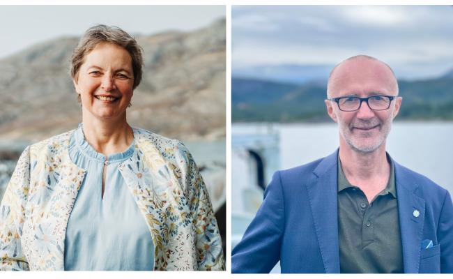 Hanne-Solheim-Hansen og Svein Øien Eggesvik