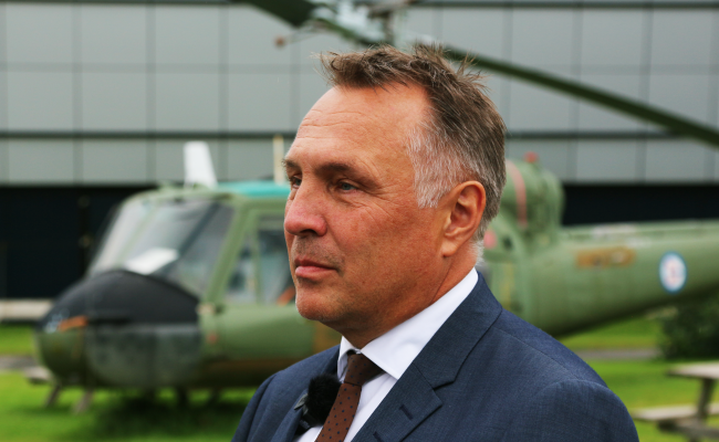 Forsvarsminister Tore O. Sandvik