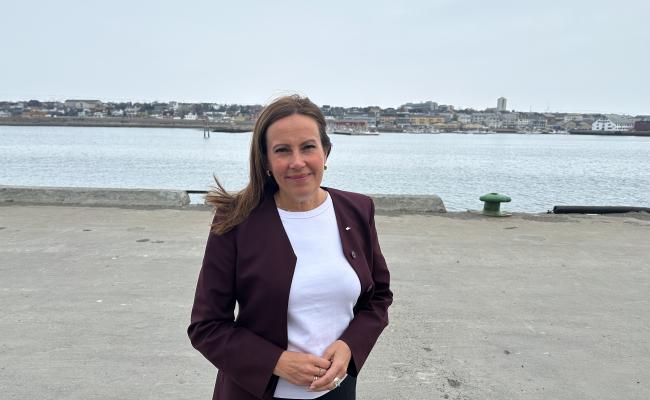 Fiskeri- og havministeren i Vadsø