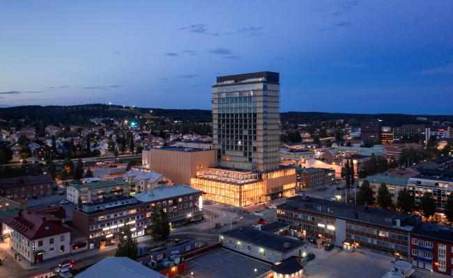 Sara Kulturhus i Skellefteå. Foto: Sven Burman