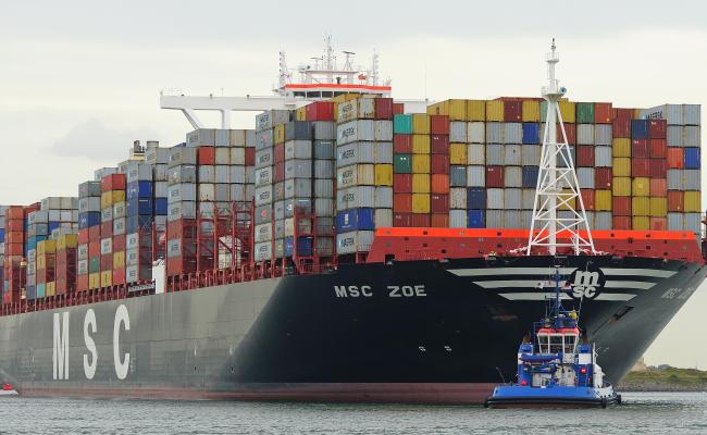 Containership MSC Zoe