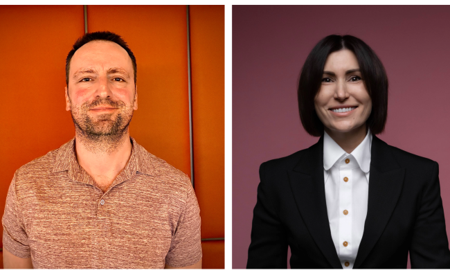 Nezir Sinani and Svitlana Romanko