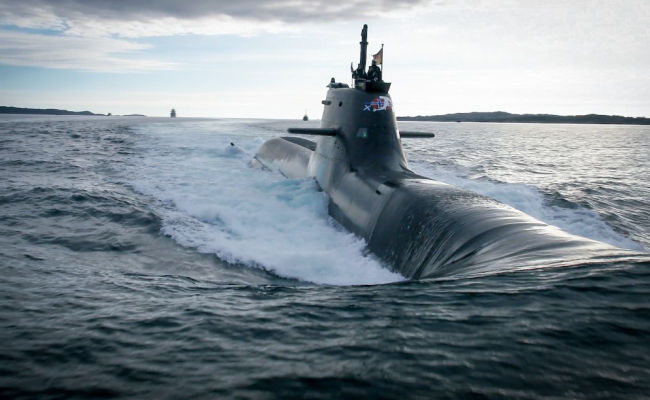 German-Norwegian Type 212 submarine.