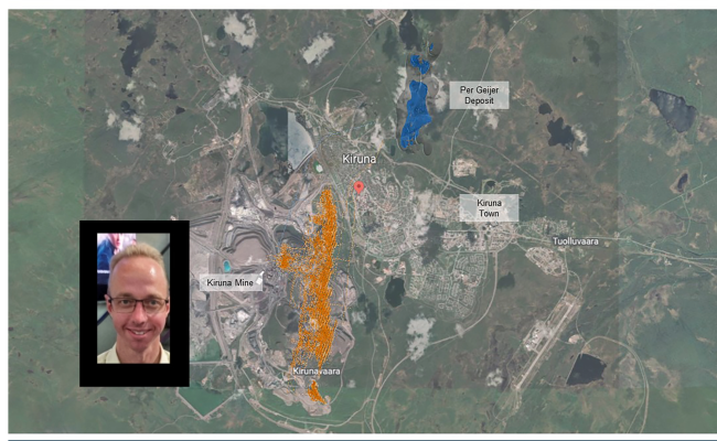 Marius Brufjell Kiruna gruve