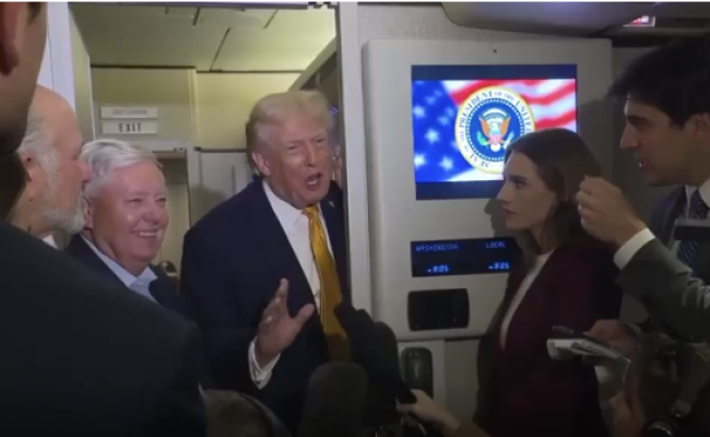 Skjermbilde 2026-01-06, Trump Airforce1