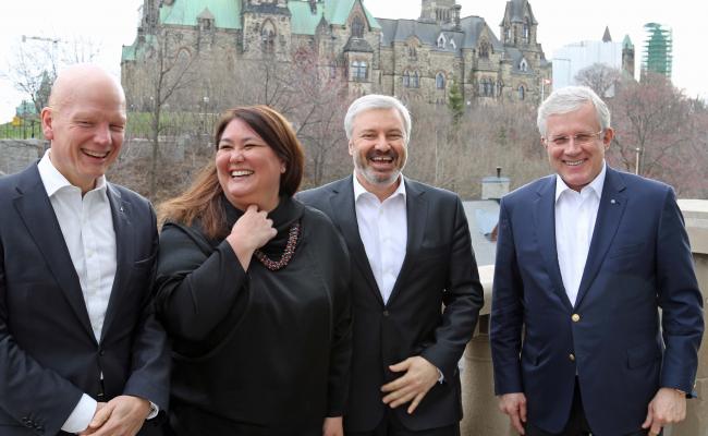 The leaders of the AEC photographed