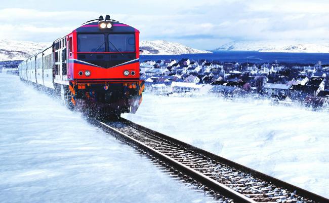 Den finsk-norske arbeidsgruppen som har vurdert mulighetene for jernbane mellom Kirkenes og Rovaniemi har ikke funnet mye som bygger opp under jernbanetilhengernes ønsker og håp. (Ill.: Sør-Varanger utvikling).