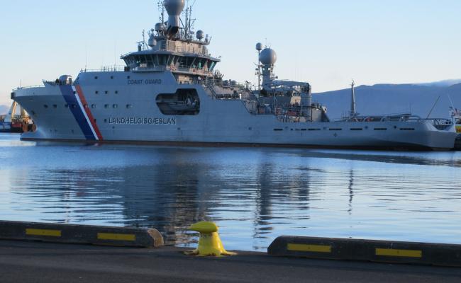 The flagship of the Icelandic coastguard. (Photo: Peter Prokosch/Grid Arendal).