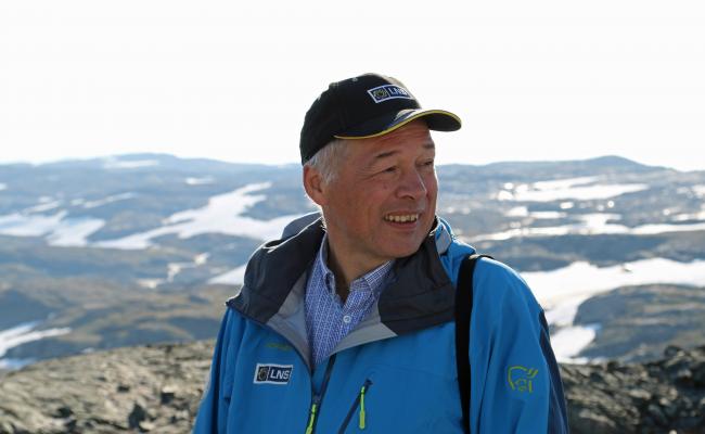 Direktør Frode Nilsen i LNS bekrefter at de ikke legger inn bud på Sydvaranger gruve. Men han avviser ikke et eventuelt samarbeid med nye eiere - om det finnes noen som vil overta. (Foto: Arne O. Holm)