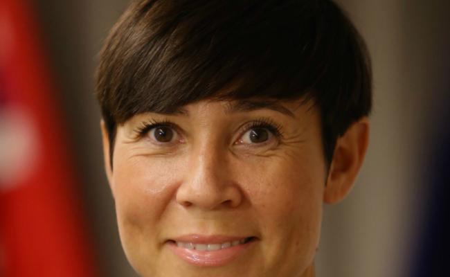 Norwegian Minister of Foreign Affairs Ine Eriksen Søreide: - The Barents Secretariat has broad support in the government. (Photo: Asgeir Spange Brekke, Norwegian Ministry of Defence)