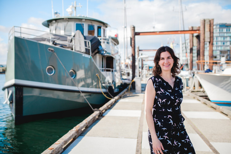 Maeva Gauthier is a marine ecologist, filmmaker and explorer passionate about connecting people to nature, using education and filmmaking as tools. She is the co-founder and executive director of the Fish Eye Project. (Photo: Craig Janzen)