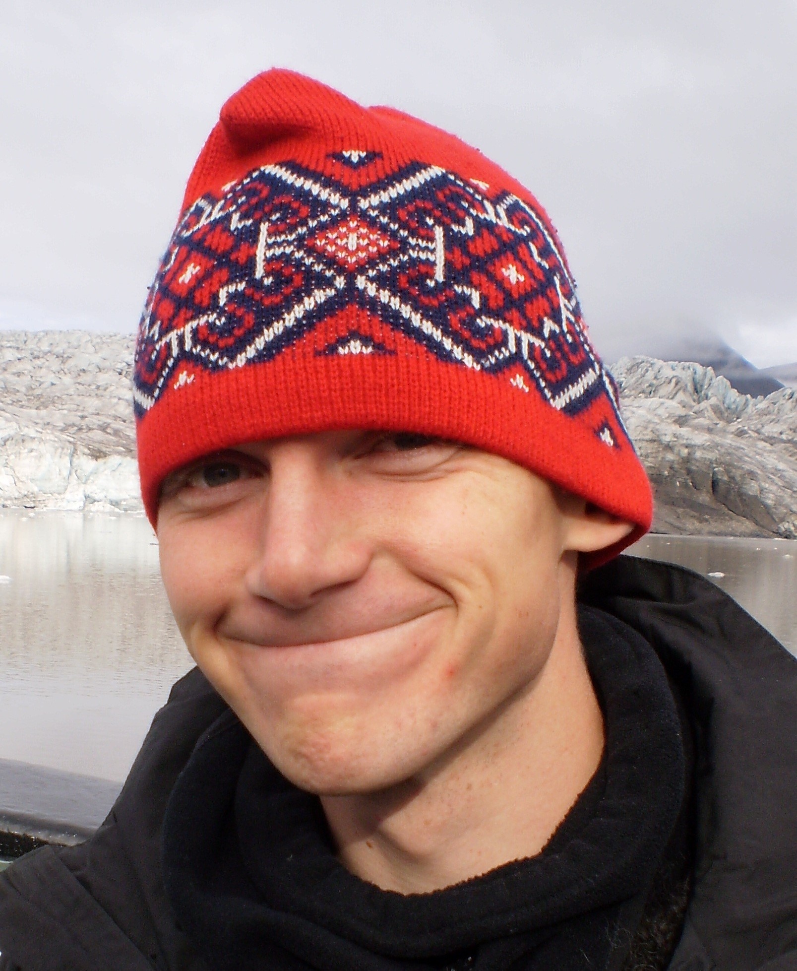 Researcher Adam Stepien at the Arctic Centre of the University of Lapland, Finland.