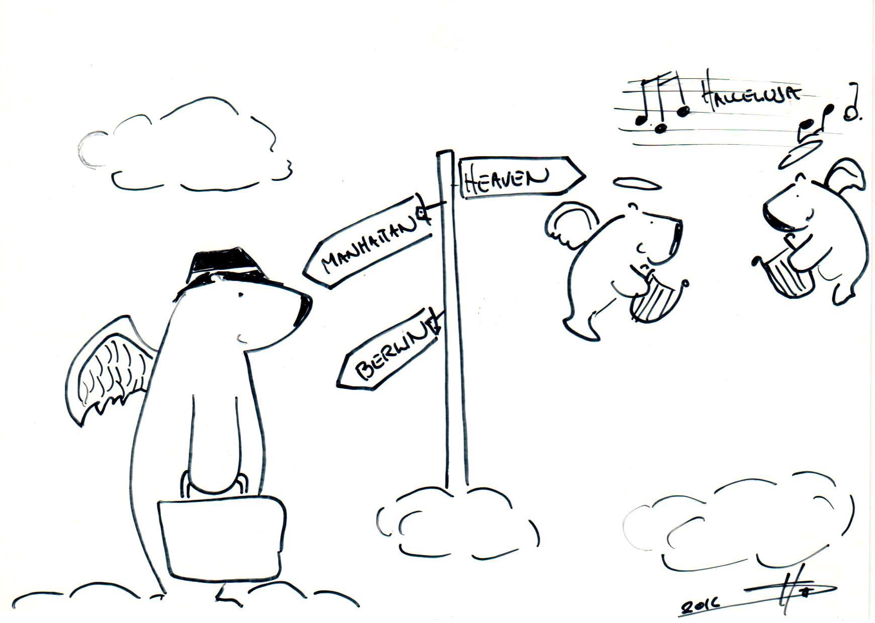 This drawing was inspired by great music and a saad goodbye with the artist Leonard Cohen. (Ill.: Haakon Sandvik)